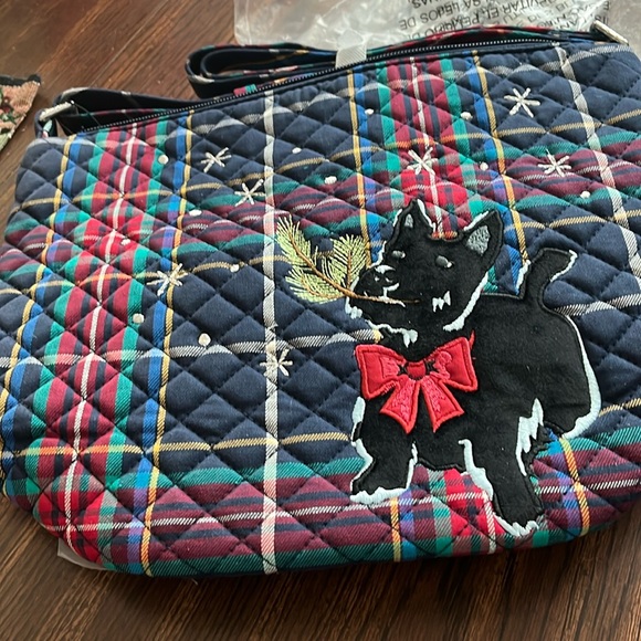 Vera Bradley Handbags - Vera Bradley Scottie dog hobo bag brand new